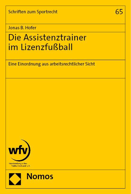 Cover-Bild Die Assistenztrainer im Lizenzfußball