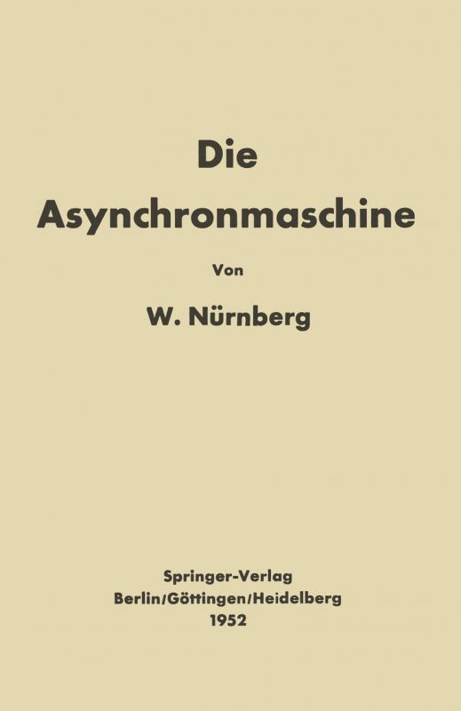 Cover-Bild Die Asynchronmaschine