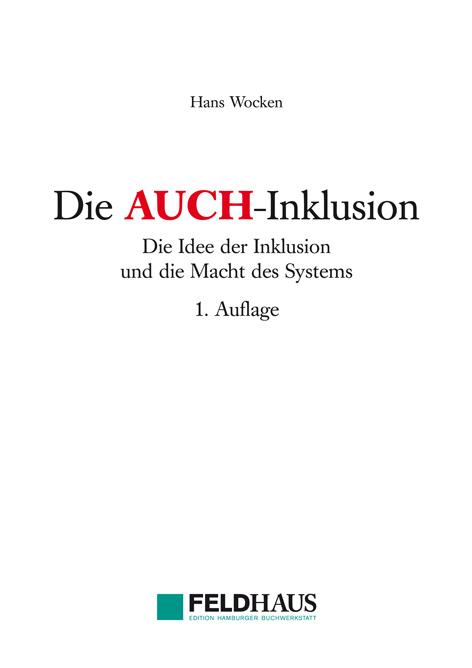 Cover-Bild Die AUCH-Inklusion