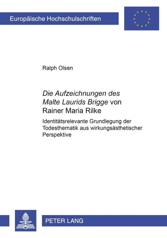 Cover-Bild «Die Aufzeichnungen des Malte Laurids Brigge» von Rainer Maria Rilke