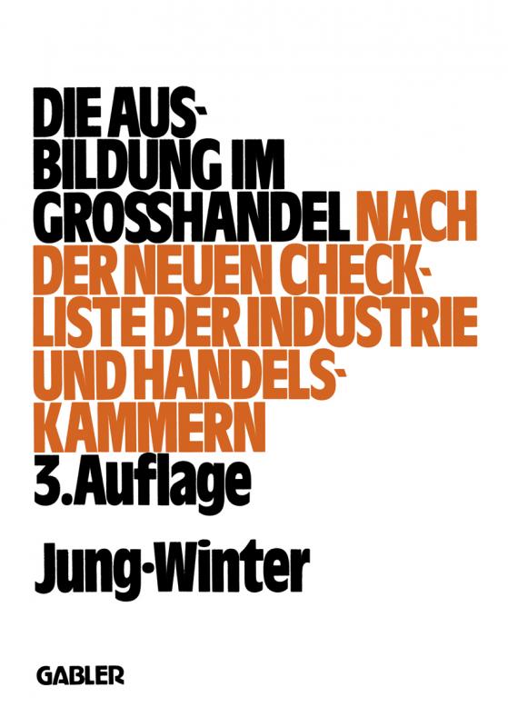 Cover-Bild Die Ausbildung im Großhandel