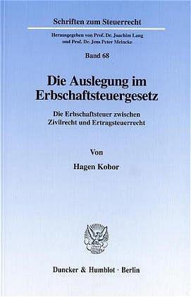 Cover-Bild Die Auslegung im Erbschaftsteuergesetz.