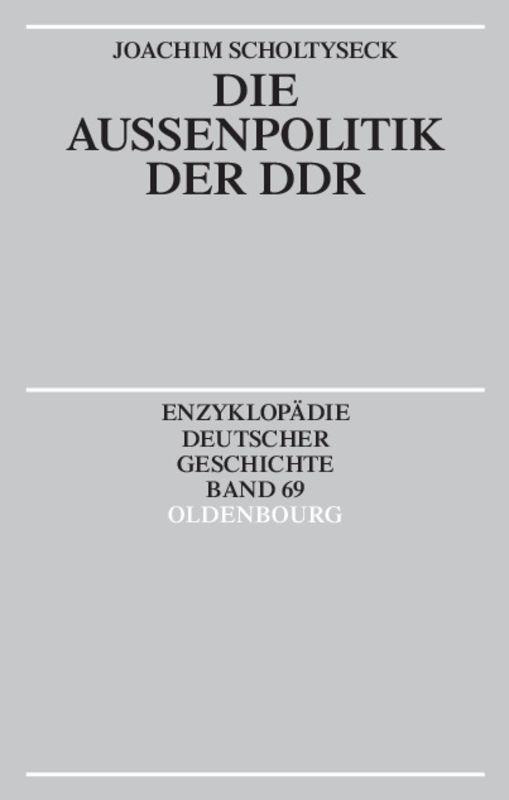 Cover-Bild Die Außenpolitik der DDR