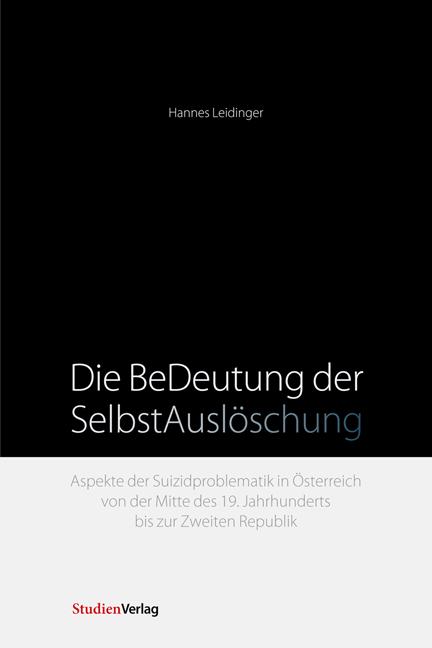 Cover-Bild Die BeDeutung der SelbstAuslöschung