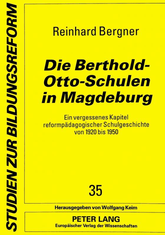 Cover-Bild Die Berthold-Otto-Schulen in Magdeburg