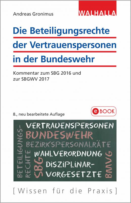 Cover-Bild Die Beteiligungsrechte der Vertrauenspersonen in der Bundeswehr