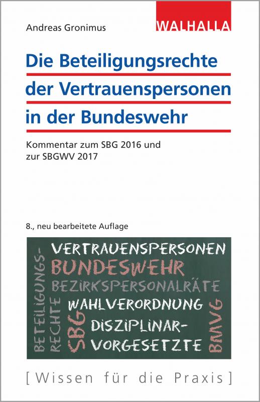 Cover-Bild Die Beteiligungsrechte der Vertrauenspersonen in der Bundeswehr