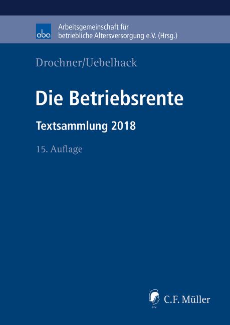 Cover-Bild Die Betriebsrente