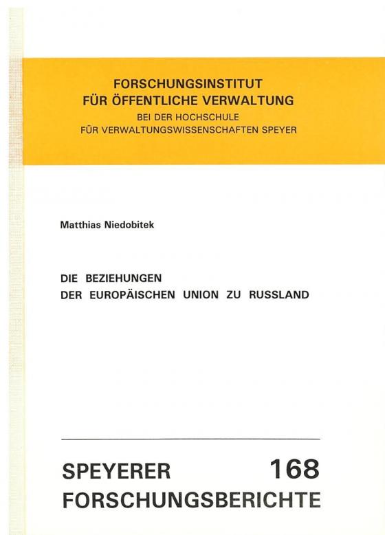 Cover-Bild Die Beziehungen der Europäischen Union zu Russland