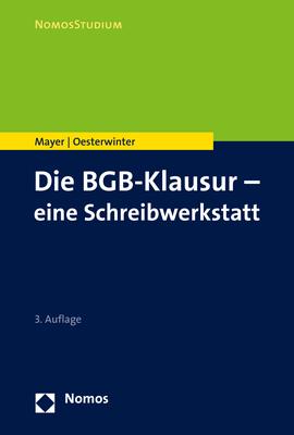 Cover-Bild Die BGB-Klausur – eine Schreibwerkstatt