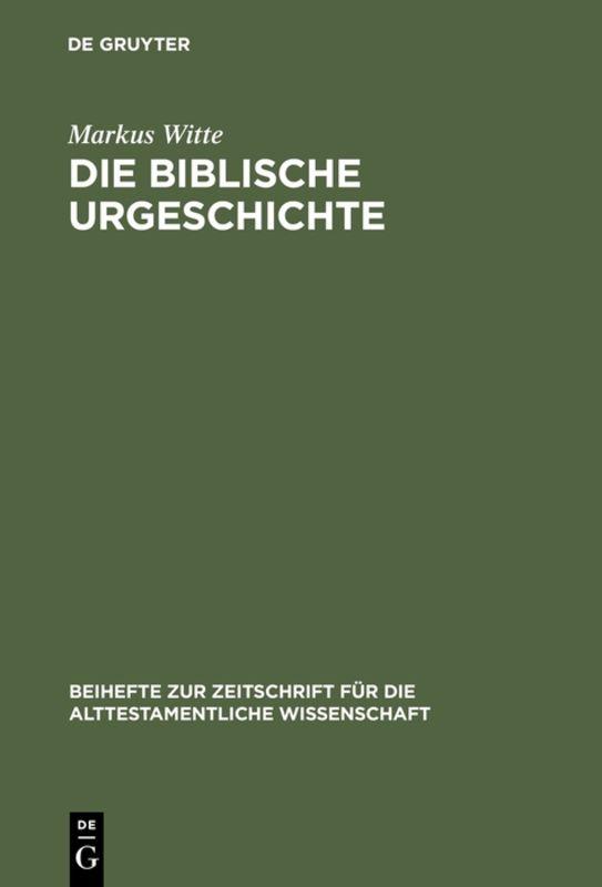 Cover-Bild Die biblische Urgeschichte