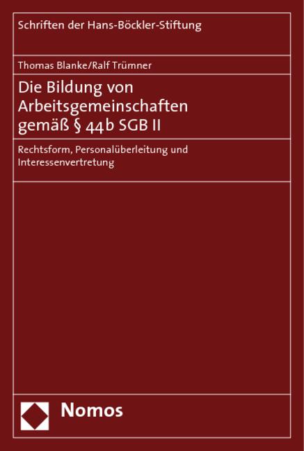 Cover-Bild Die Bildung von Arbeitsgemeinschaften gemäß § 44b SGB II