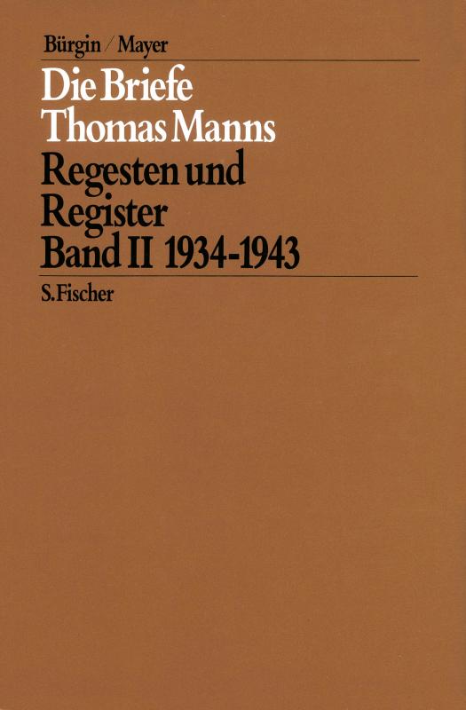 Cover-Bild Die Briefe 1934 bis 1943.