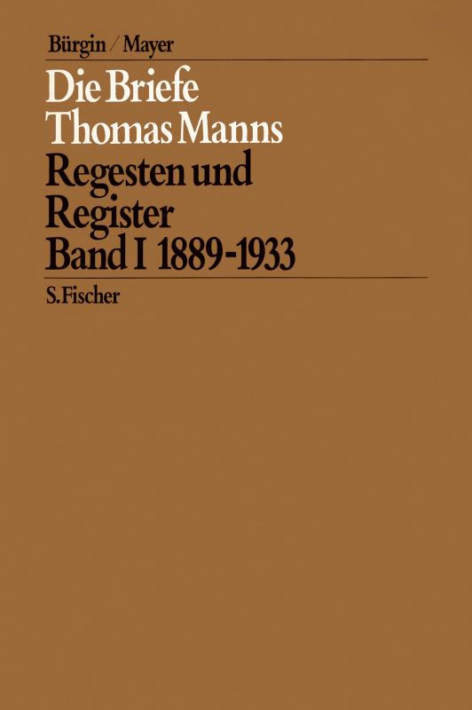 Cover-Bild Die Briefe von 1889 bis 1933