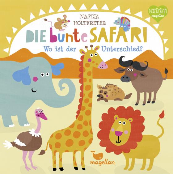 Cover-Bild Die bunte Safari – Wo ist der Unterschied?