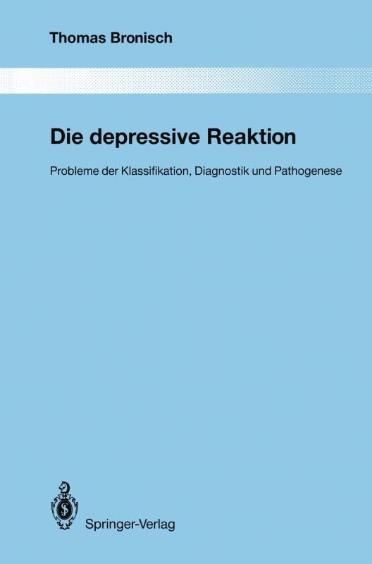 Cover-Bild Die depressive Reaktion