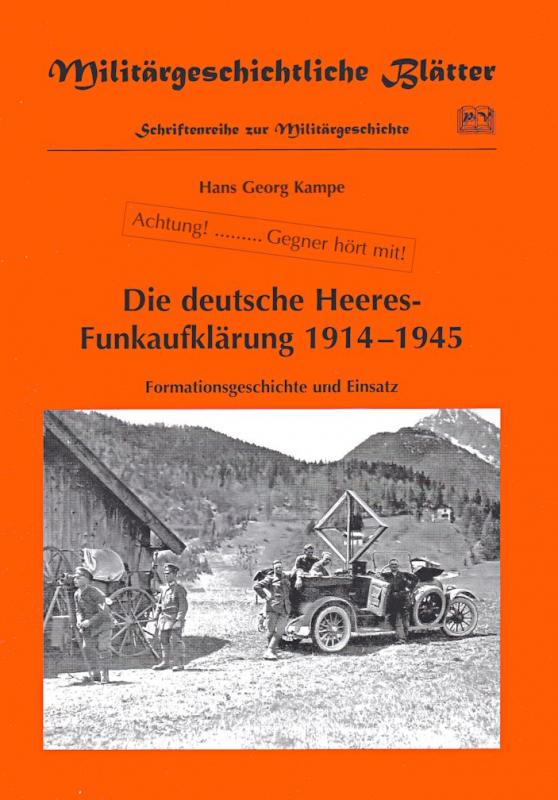 Cover-Bild Die deutsche Heeres-Funkaufklärung 1914 - 1945