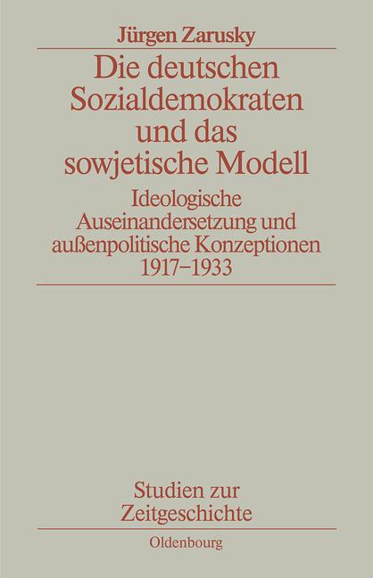 Cover-Bild Die deutschen Sozialdemokraten und das sowjetische Modell
