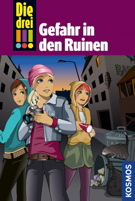 Cover-Bild Die drei !!!, 71, Gefahr in den Ruinen (drei Ausrufezeichen)