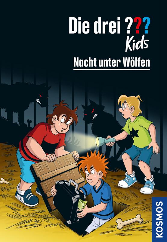 Cover-Bild Die drei ??? Kids, 8, Nacht unter Wölfen