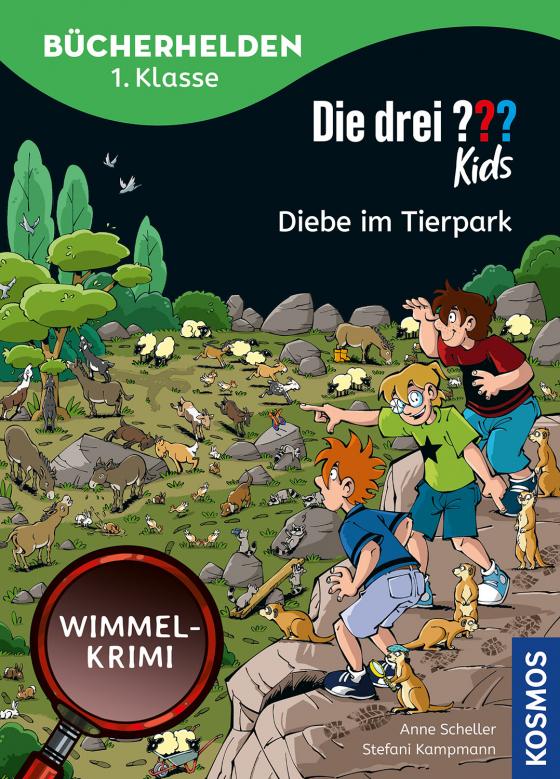 Cover-Bild Die drei ??? Kids, Bücherhelden 1. Klasse, Diebe im Tierpark