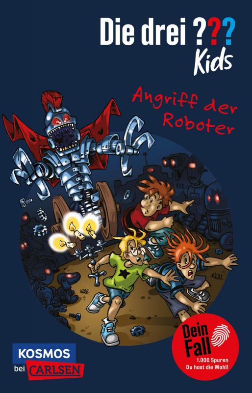 Cover-Bild Die drei ??? Kids Dein Fall: Angriff der Roboter