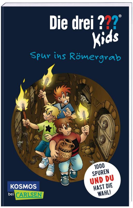 Cover-Bild Die drei ??? Kids Dein Fall: Spur ins Römergrab