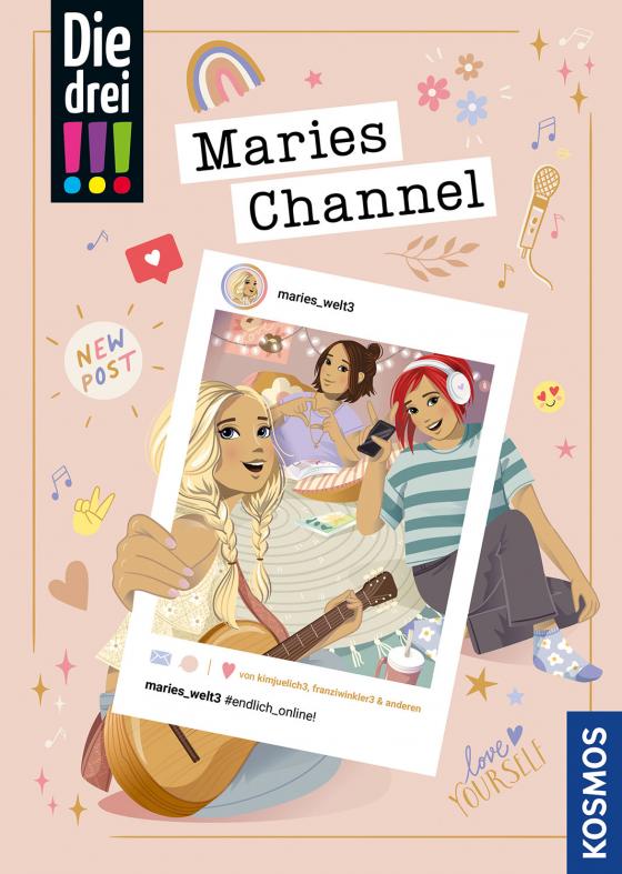 Cover-Bild Die drei !!!, Maries Channel, #endlich_online