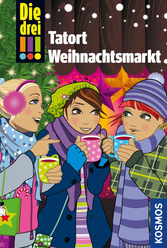 Cover-Bild Die drei !!!, Tatort Weihnachtsmarkt (drei Ausrufezeichen)