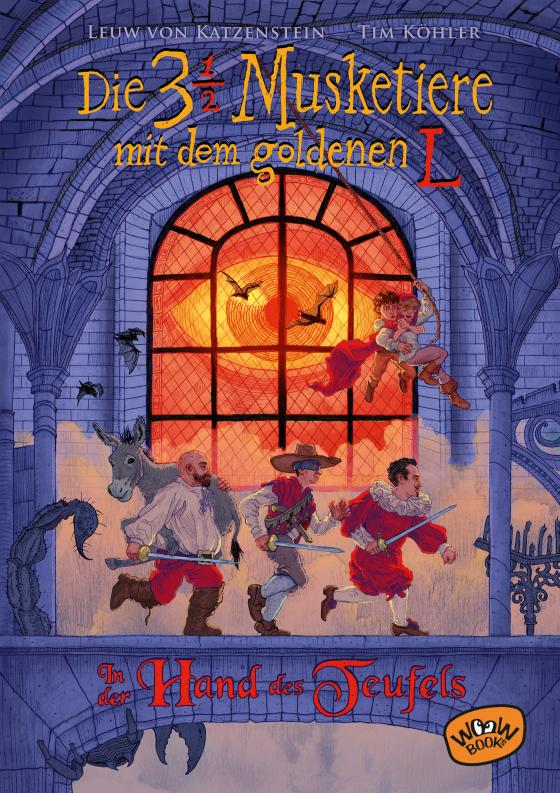 Cover-Bild Die dreieinhalb Musketiere mit dem goldenen L. In der Hand des Teufels (Bd. 2)