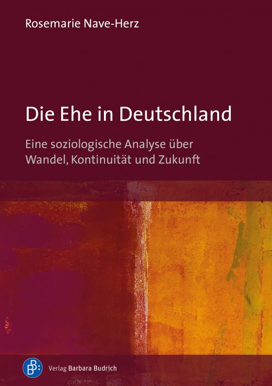 Cover-Bild Die Ehe in Deutschland