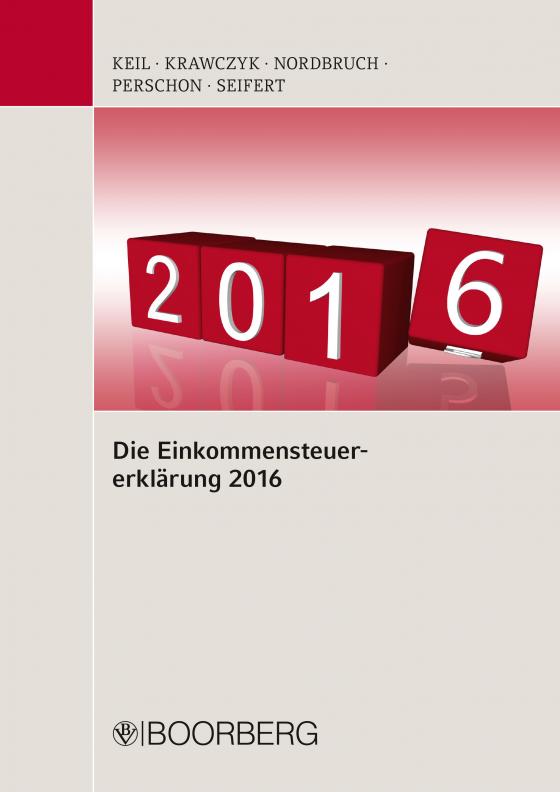 Cover-Bild Die Einkommensteuererklärung 2016