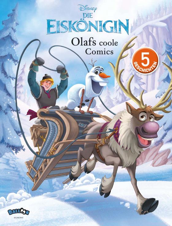 Cover-Bild Die Eiskönigin - Olafs coole Comics
