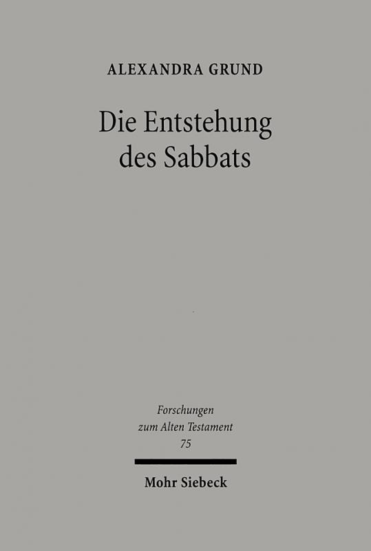 Cover-Bild Die Entstehung des Sabbats