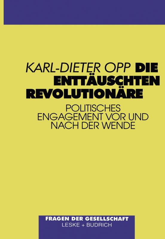 Cover-Bild Die enttäuschten Revolutionäre