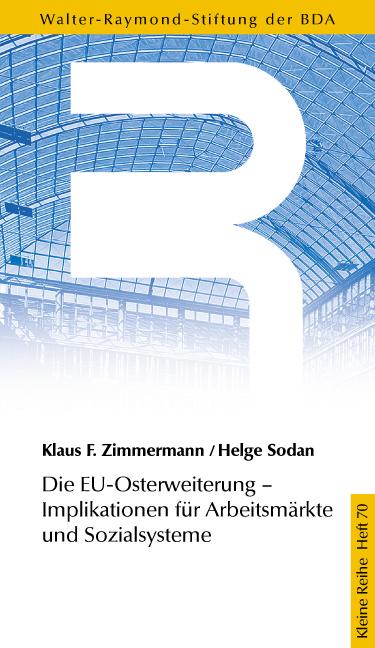 Cover-Bild Die EU-Osterweiterung-Implikationen für Arbeitsmärkte und Sozialsysteme