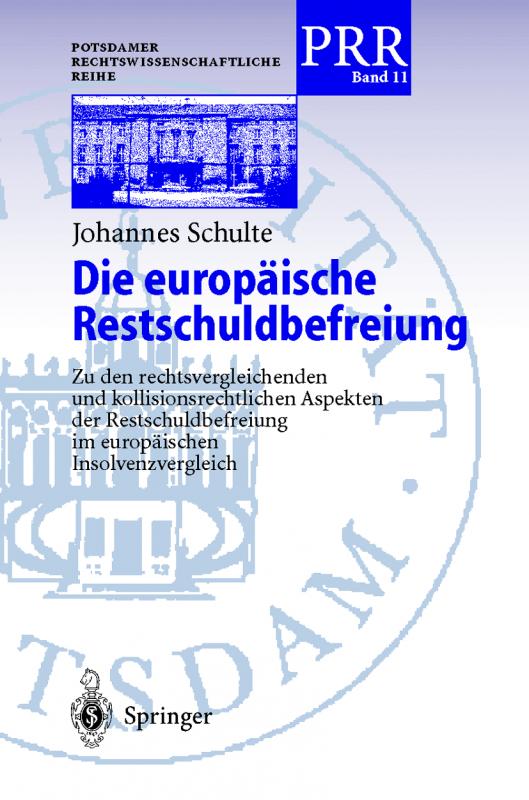 Cover-Bild Die europäische Restschuldbefreiung