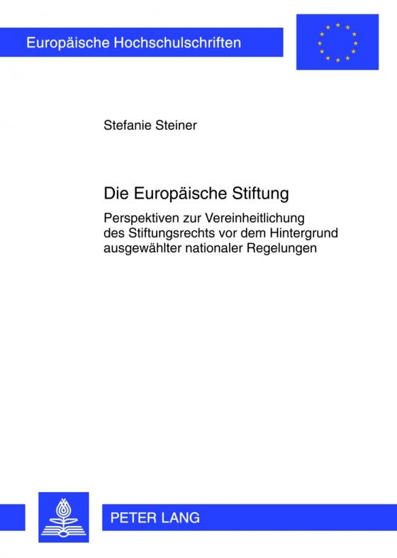 Cover-Bild Die Europäische Stiftung