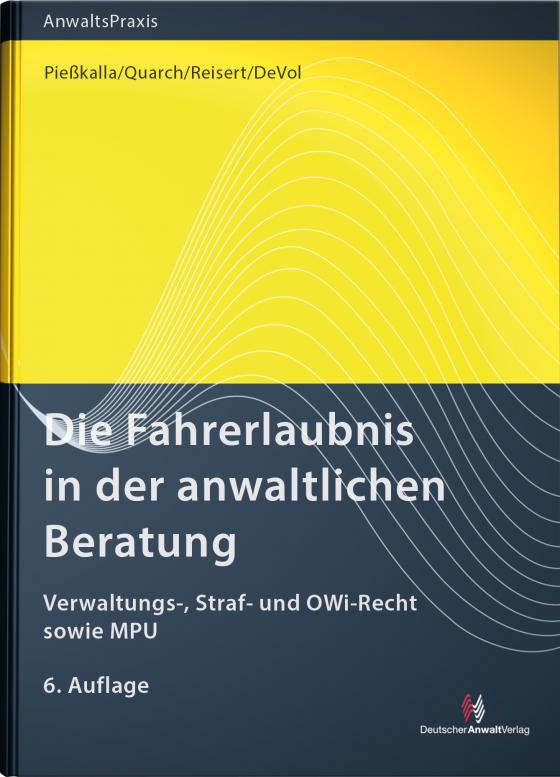 Cover-Bild Die Fahrerlaubnis in der anwaltlichen Beratung