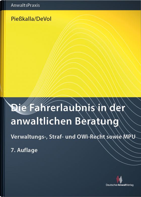 Cover-Bild Die Fahrerlaubnis in der anwaltlichen Beratung