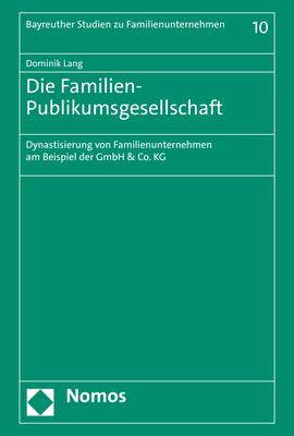 Cover-Bild Die Familien-Publikumsgesellschaft