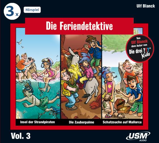 Cover-Bild Die Feriendetektive 3-er Hörbox 3