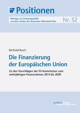 Cover-Bild Die Finanzierung der Europäischen Union