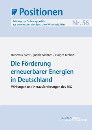 Cover-Bild Die Förderung erneuerbarer Energien in Deutschland