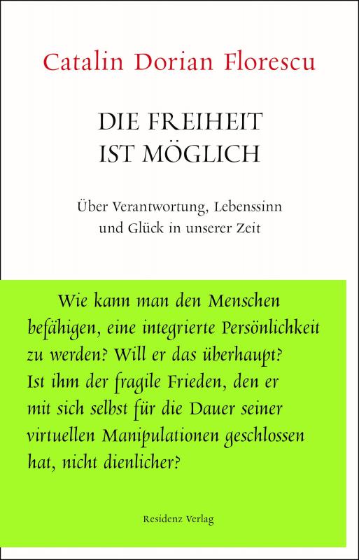 Cover-Bild Die Freiheit ist möglich