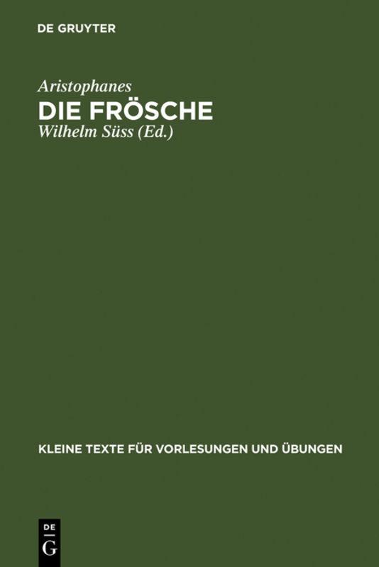 Cover-Bild Die Frösche