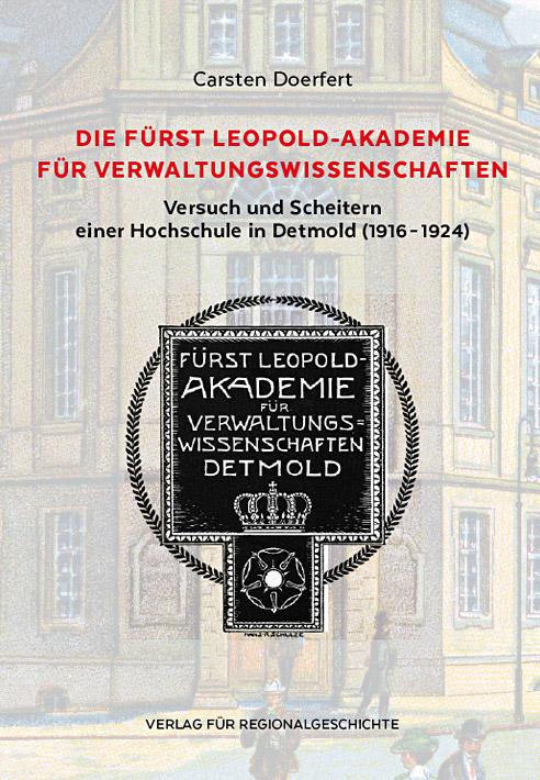 Cover-Bild Die Fürst Leopold-Akademie für Verwaltungswissenschaften