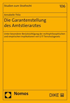 Cover-Bild Die Garantenstellung des Amtstierarztes