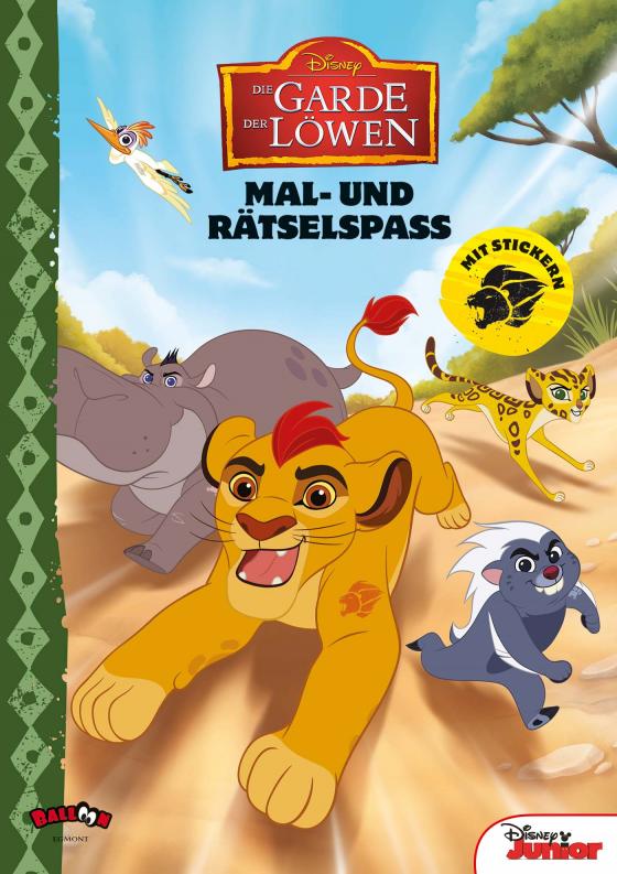 Cover-Bild Die Garde der Löwen - Mal- und Rätselspaß