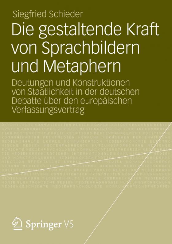 Cover-Bild Die gestaltende Kraft von Sprachbildern und Metaphern